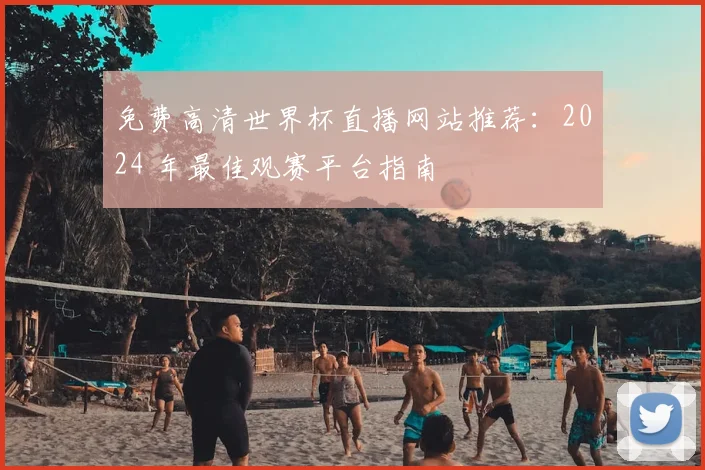 免费高清世界杯直播网站推荐:2024 年最佳观赛平台指南